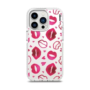Чохол Casexy Lips and Hearts для iPhone 14 Pro Max  - Фото 1