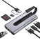 Хаб (адаптер) ESR 8-in-1 Portable USB-C Hub Grey - Фото 4
