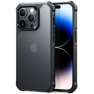 Прозорий силіконовий чохол ESR Air Armor TPU Case Frosted Black для iPhone 14 Pro 4894240161265 - Фото 1
