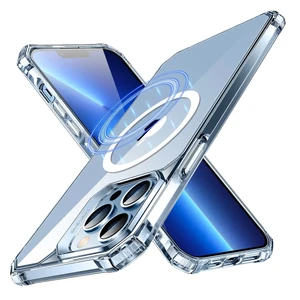 Прозорий силіконовий чохол ESR Air Armor TPU Case Clear with HaloLock для iPhone 13 Pro Max - Фото 3