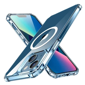 Прозрачный силиконовый чехол ESR Air Armor TPU Case Clear with HaloLock для iPhone 13 - Фото 3