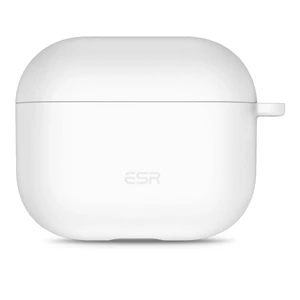 Силіконовий чохол з карабіном ESR Bounce Protective Silicone Case White для AirPods 3 (2021)