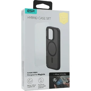 Черный черный чехол со стеклом ESR Classic Hybrid HaloLock Mag для iPhone 16 Pro Max - Фото 6