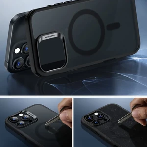 Черный черный чехол со стеклом ESR Classic Hybrid HaloLock Mag для iPhone 16 Pro Max - Фото 5