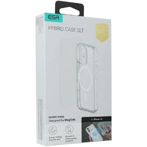 Прозрачный чехол со стеклом ESR Classic Hybrid Halolock MagSafe для iPhone 16 - Фото 7