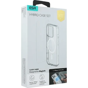 Прозрачный чехол со стеклом ESR Classic Hybrid MagSafe для iPhone 16 Pro Max - Фото 5
