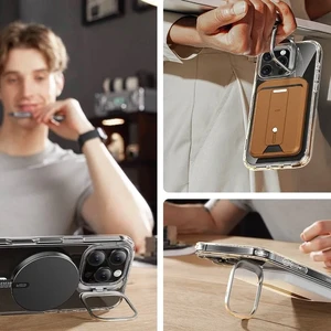 Прозорий чохол зі склом ESR Classic Hybrid Kickstand MagSafe iPhone 16 Pro Max - Фото 2