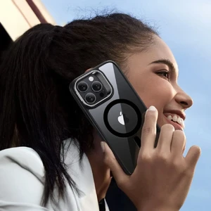 Черный прозрачный чехол со стеклом ESR Classic Hybrid MagSafe iPhone 16 Pro Max - Фото 5