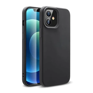 Чорний силіконовий чохол ESR Cloud Soft HaloLock MagSafe для iPhone 12 mini 3C01201080201 - Фото 1