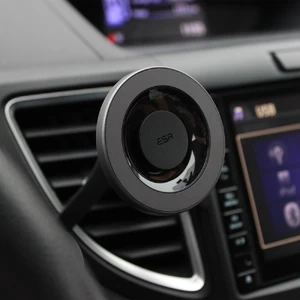 Автодержатель ESR HaloLock Magnetic Car Mount Metallic Grey для iPhone 15 | 14 | 13 | 12 - Фото 3