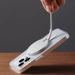 Бездротовий зарядний пристрій ESR HaloLock Mini Wireless Charger MagSafe 15W White - Фото 6