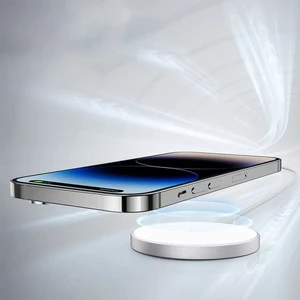 Бездротовий зарядний пристрій ESR HaloLock Mini Wireless Charger MagSafe 15W White - Фото 4