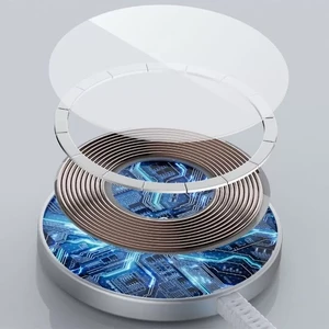 Бездротовий зарядний пристрій ESR HaloLock Mini Wireless Charger MagSafe 15W White - Фото 5