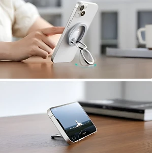 Держатель-кольцо ESR HaloLock Ring Stand MagSafe Silver для iPhone 15 | 14 | 13 | 12 - Фото 3