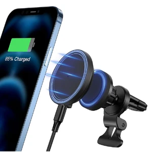 Магнитный автодержатель с беспроводной зарядкой ESR HaloLock Shift MagSafe Charger для iPhone 14 | 13 | 12 - Фото 4