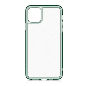 Стеклянный чехол для iPhone 11 Pro ESR Matte Tempered Glass Clear Pine Green - Фото 2