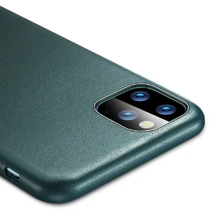 Шкіряний чохол ESR Metro Leather Pine Green для iPhone 11 Pro Max - Фото 3