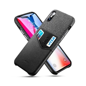 Шкіряний чохол з відділенням для карт ESR Metro Series Black для iPhone X | XS 3A01185140202 - Фото 1