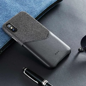 Шкіряний чохол з відділенням для карт ESR Metro Series Black для iPhone XS Max - Фото 3