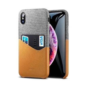 Шкіряний чохол з відділенням для карт ESR Metro Series Brown для iPhone XS Max 3A01186980102 - Фото 1