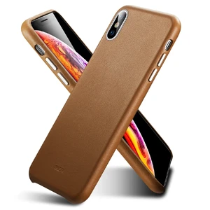 Шкіряний чохол ESR Oxford Leather Brown для iPhone X | XS 3A01188170201 - Фото 1