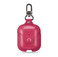 Кожаный чехол с карабином ESR Oxford Leather Pink для Apple AirPods  - Фото 1