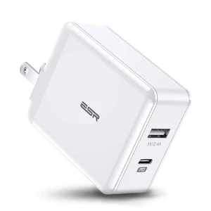Швидкий зарядний пристрій ESR PD Charger 30W USB-C + USB (Євро)