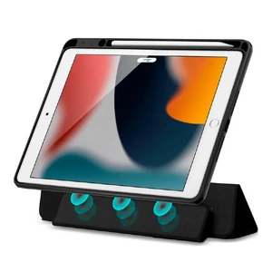 Чехол-книжка с держателем для Apple Pencil ESR Rebound Hybrid Case Pro Frosted Black for iPad 9 | 8 | 7 10.2" (2021 | 2020 | 2019) - Фото 2