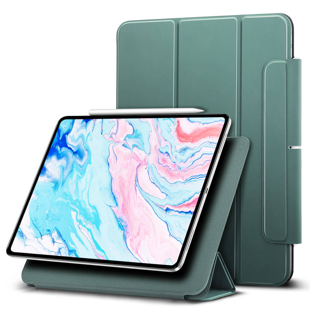Магнитный чехол-книжка ESR Rebound Magnetic Cactus Green для iPad Air 4 (2020)