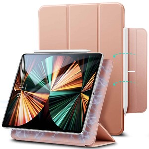 Купить Магнитный чехол–книжка ESR Rebound Magnetic Rose Gold для iPad Pro 12.9" M1 (2021 | 2020)