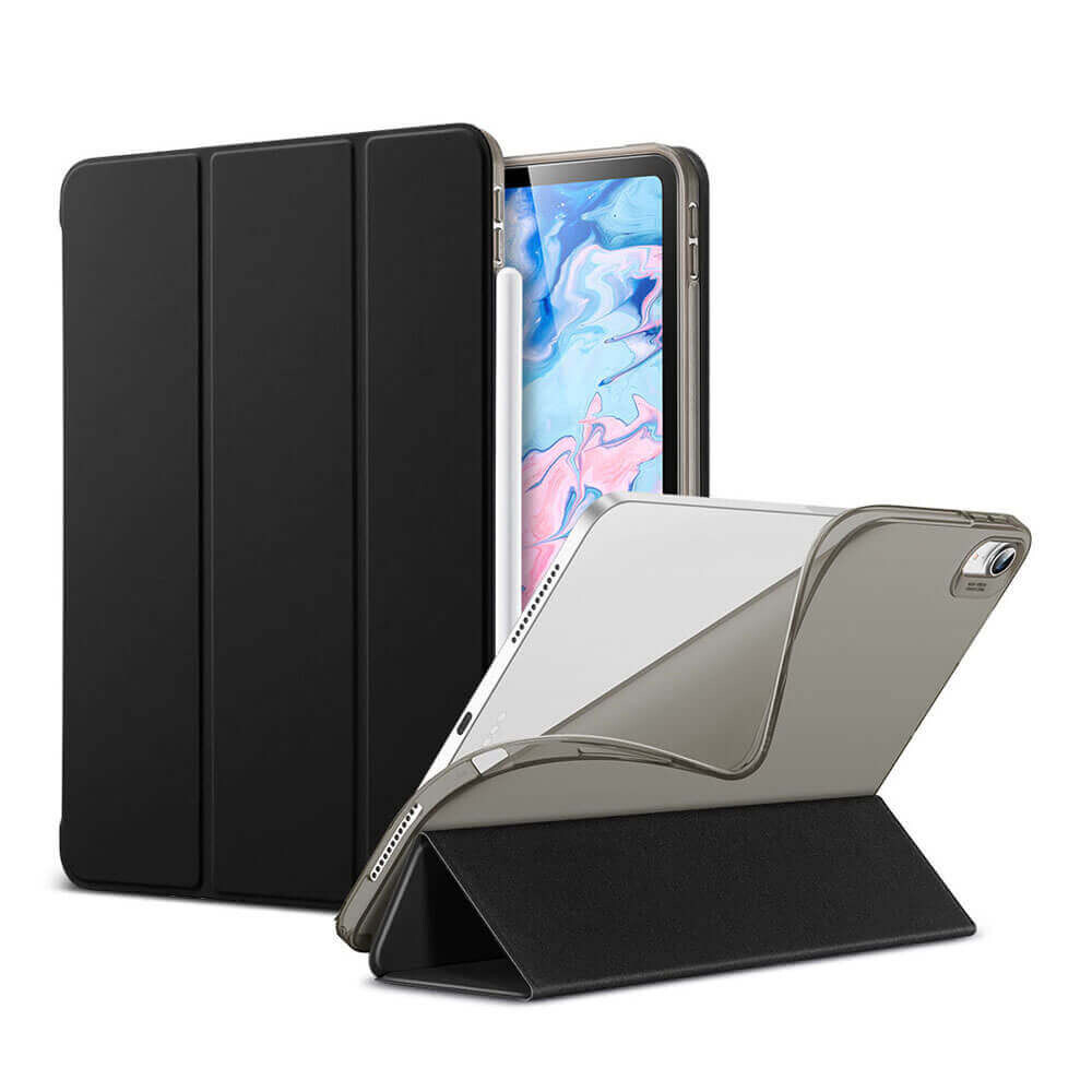 Чехол-книжка ESR Rebound Slim Smart Case Frosted Black для iPad Air 4 (2020)