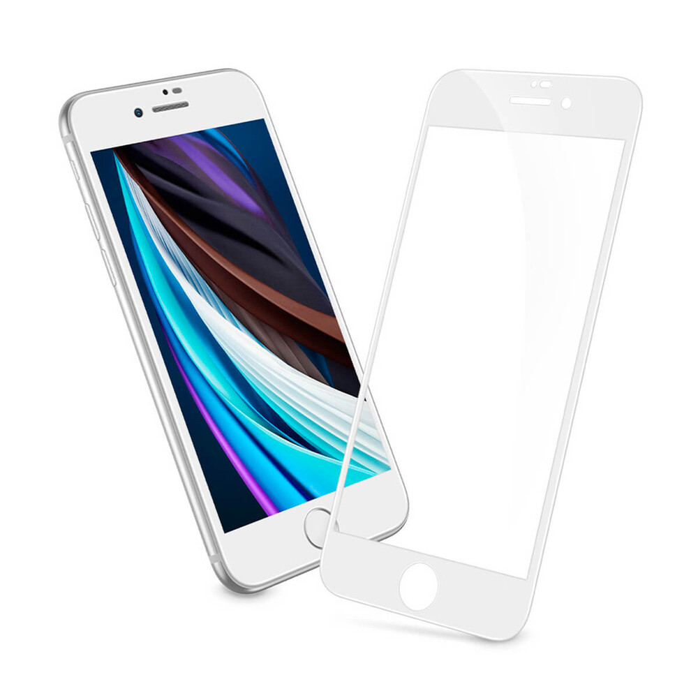 Защитное стекло ESR Screen Shield 3D White для iPhone 7 | 8 | SE 2 (2020)