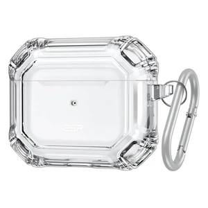 Противоударный чехол с карабином ESR Tough Shock Armor Case Clear для AirPods 3 4894240133507 - Фото 1