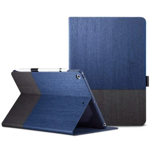 Кожаный чехол ESR Simplicity Premium Folio Blue Gray для iPad mini 4  - Фото 1