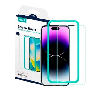 Захисне скло ESR Tempered-Glass Screen Protector 2-Pack для iPhone 14 Pro Max - Фото 2