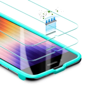 Защитное стекло ESR Tempered-Glass Screen Protector Film (2-Pack) для iPhone SE 3 (2022) | SE 2 (2020) | 7 | 8 - Фото 2