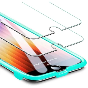 Защитное стекло ESR Tempered-Glass Screen Protector Film (2-Pack) для iPhone SE 3 (2022) | SE 2 (2020) | 7 | 8 - Фото 3
