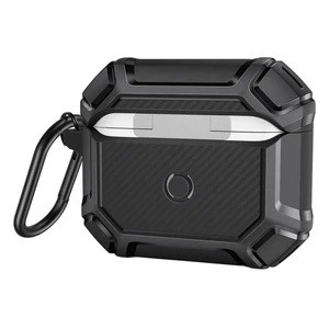 Протиударний чохол з карабіном ESR Tough Shock Armor Case Black для AirPods 3 - Фото 2