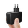 Быстрое сетевое зарядное устройство ESR USB Type-C PD + 2 USB Wall Charger Black (EU) - Фото 3