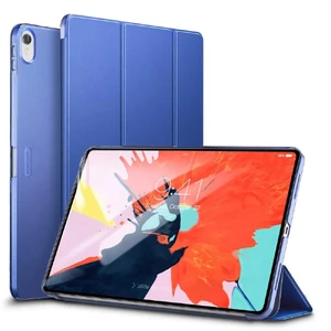 Шкіряний чохол ESR Yippee Color Trifold Smart Case Navy Blue для iPad Pro 11" (2018) 3A02182210303 - Фото 1