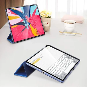 Шкіряний чохол ESR Yippee Color Trifold Smart Case Navy Blue для iPad Pro 12.9" (2018) - Фото 4