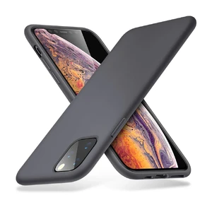 Серый силиконовый чехол ESR Yippee Color Gray для iPhone 11 Pro - Фото 3