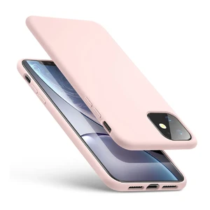 Розовый силиконовый чехол ESR Yippee Color Pink для iPhone 11 - Фото 2