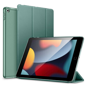 Купить Магнитный чехол ESR Yippee Trifold Smart Case Dark Green для iPad 9 | 8 | 7 10.2" (2021 | 2020 | 2019)