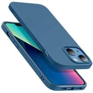 Силиконовый чехол ESR Cloud Soft Series Liquid Silicone Case Cover Blue для iPhone 13 - Фото 3