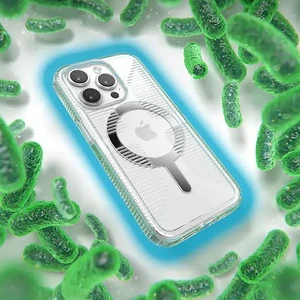 Чехол с MagSafe Speck GemShell Chrome для iPhone 15 Pro - Фото 7