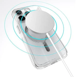 Чехол с MagSafe Speck GemShell Chrome для iPhone 15 Pro - Фото 8