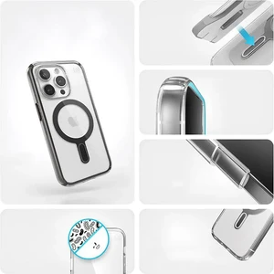 Чохол з MagSafe Speck Presidio ClickLock Perfect-Clear Black для iPhone 15 Pro - Фото 10