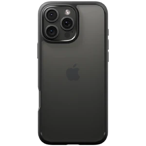 Прозрачный черный чехол Spigen Ultra Hybrid для iPhone 16 Pro - Фото 3