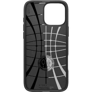 Черный чехол Spigen Liquid Air для iPhone 16 Pro - Фото 4